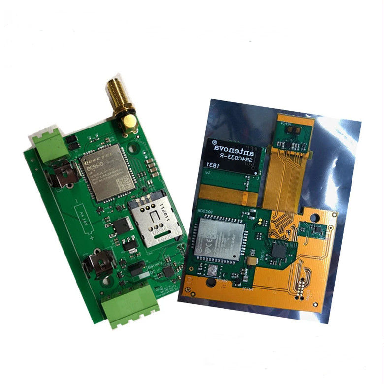 การประกอบ PCB รถยนต์ การเคลือบแบบตรงกับความต้องการของอุตสาหกรรม ขั้นต่ํา 0.1mm ความหนา 0.4-3.4mm
