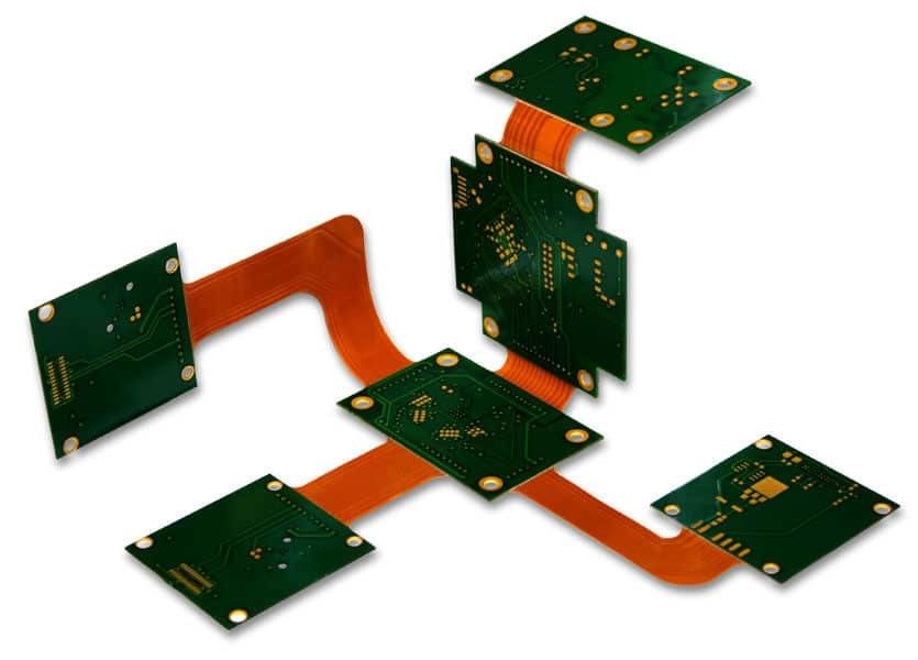 2 ชั้น 1.0oz อลูมิเนียม Flex PCB การผลิตผู้ผลิต Immersion ทองคํา Halogen ฟรี UL