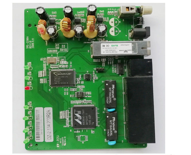การประกอบแบบจุ่ม การผลิตตามสัญญา การประกอบ PCB การผลิต PCBA สำหรับเครื่องตรวจจับแบบมีสายโซนาร์