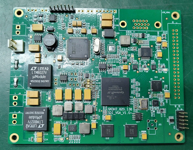 ชุดประกอบ PCB แบบเบ็ดเสร็จสำหรับเครื่องตรวจจับทองคำ พร้อมการประกอบ Ball Grid ขนาดสูงสุด 1200*400 มม.