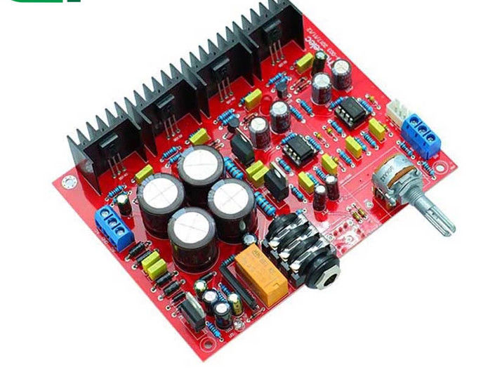 พลังงานใหม่รถยนต์ PCB ประกอบการ 0.5-6 oz ทองแดง ด้านผิวจบ 4 มิล / 4 มิล