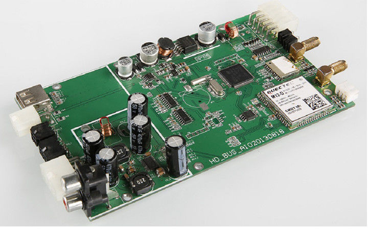 พลังงานใหม่รถยนต์ PCB ประกอบการ 0.5-6 oz ทองแดง ด้านผิวจบ 4 มิล / 4 มิล