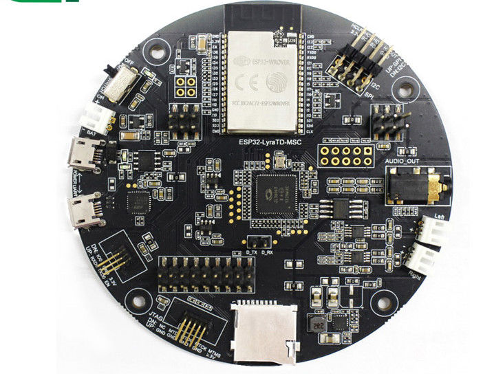 พลังงานใหม่ รถยนต์ PCB การประกอบ FR-4 วัสดุทอง สีฟ้า สีดํา สีเขียว สีแดง Soldermask