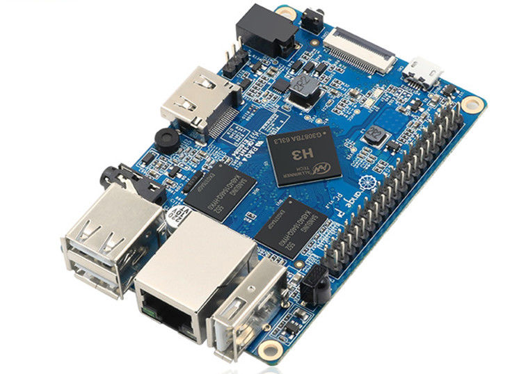 Smt Board Assembly Smd Pcb Manufacturer Blue Soldering Mask Max Panel ขนาด 400 มม.×1200 มม.