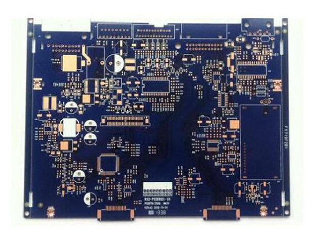 แบล็คซิลค์สกรีน PCBA BGA Assembly SMT PCB Board FR-4 ROHS UL ISO9001 2015