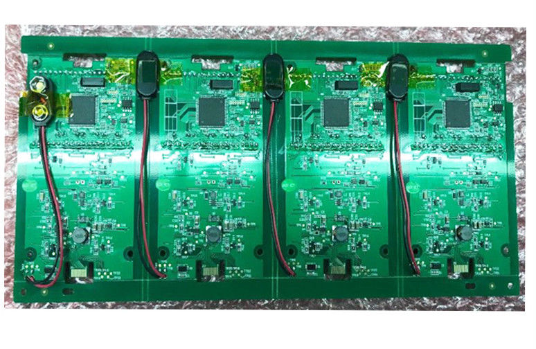 การประกอบ PCB แบบผลิตจำนวนน้อย แผงวงจรพิมพ์ยานยนต์ 0.5 มม. 6 ชั้น ได้รับการรับรอง ROHS UL