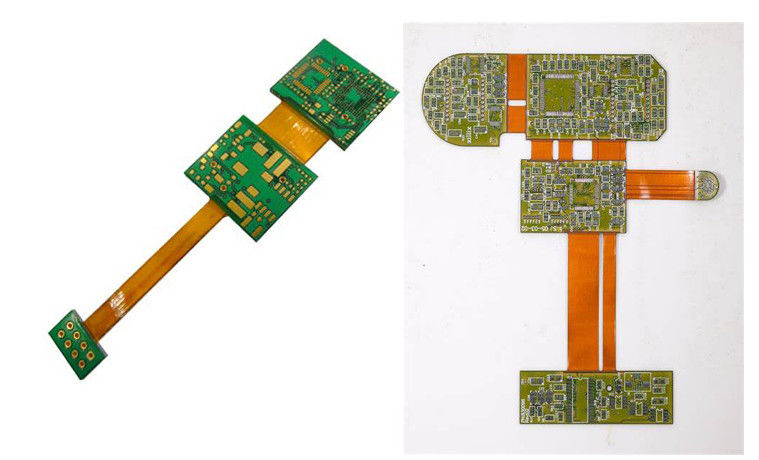 การประกอบ PCB BGA PCB สำหรับยานยนต์ FR-4 ENIG FPC PCB หน้ากากบัดกรีสีเขียว สีฟ้า ร่องรอย 4mil