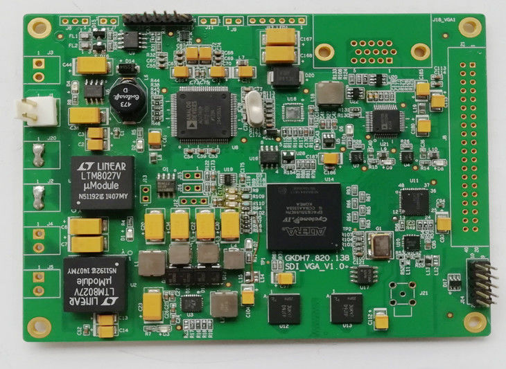 กระบวนการประกอบ PCB สองด้าน HASL ENIG OSP แผ่นวงจรพลังงานใหม่