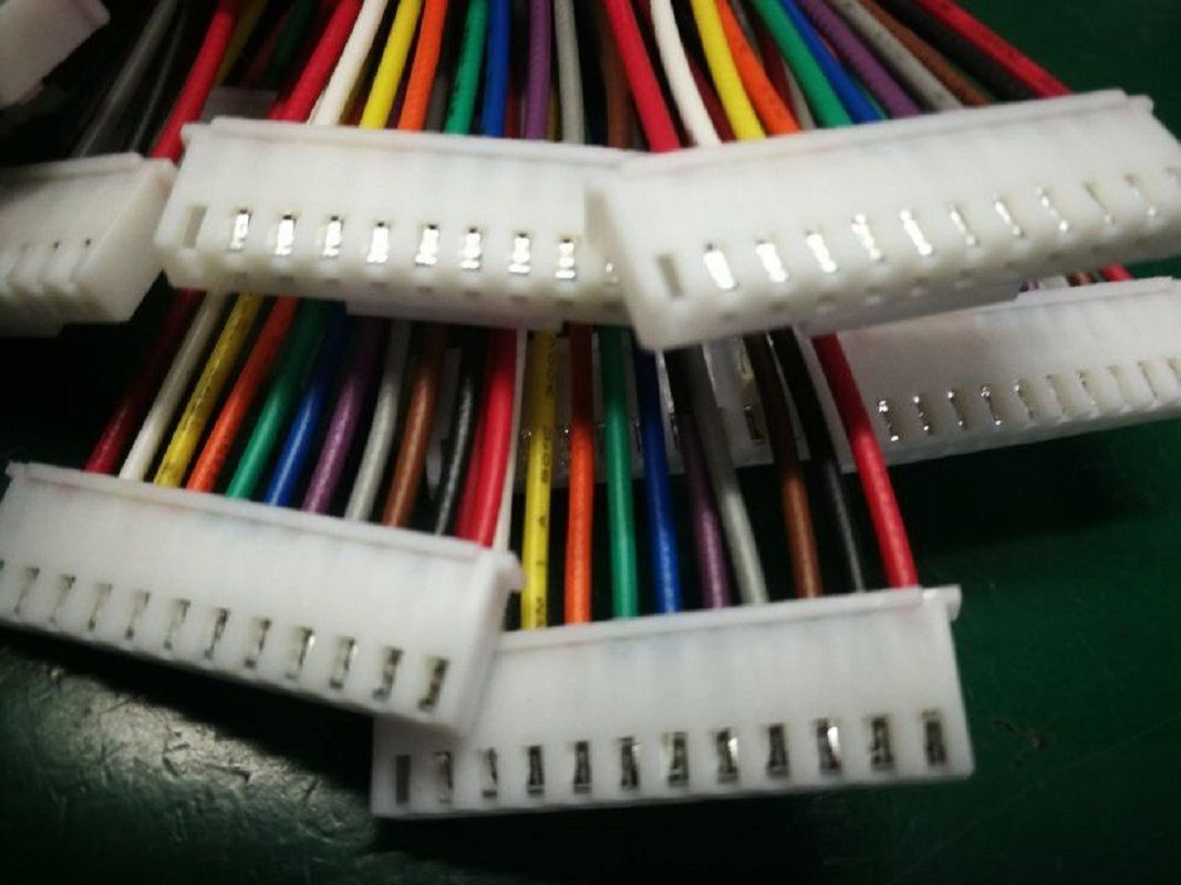 โมเล็กซ์เคเบิลฮาร์เนส แอนสับบลิก PVC แจ็คเก็ต ป้องกันไฟ 1.2 มิลลิเมตร Pitch Connector 24AWG