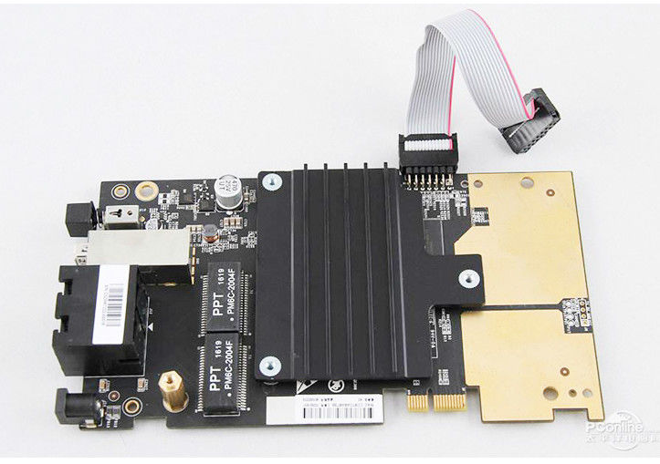 FR-4 PCB Assembly IPC Class 2 หรือ 3 ระดับมาตรฐาน 5 ชั้น 4 มิลไลน์ Quickturn PCB