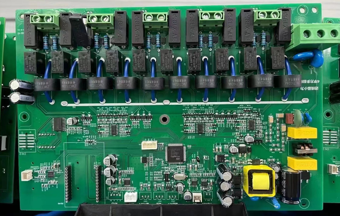 การประกอบ PCB อย่างรวดเร็ว รูเจาะขนาด 0.10 มม. ปรับแต่งได้ 4 ชั้น 0.8-3.2 มม.