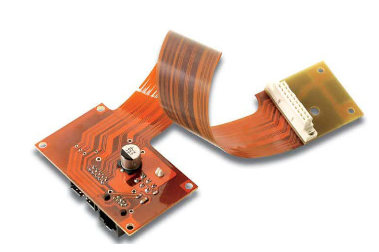 การประกอบ PCB ปริมาณน้อย การผลิต PCB แบบรวดเร็ว PCB แบบ Rapid Rigid Flex Turnkey FR-4 4 ชั้น