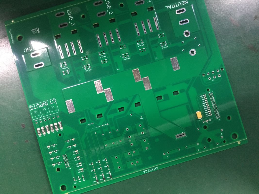 การผลิต PCB ที่ได้รับการรับรอง ROHS พร้อมทองแดงหนาถึง 20oz และความหนา 0.4 มม. - 3 มม.