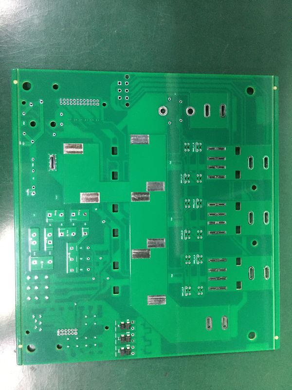 การผลิต PCB ที่ได้รับการรับรอง ROHS พร้อมทองแดงหนาถึง 20oz และความหนา 0.4 มม. - 3 มม.