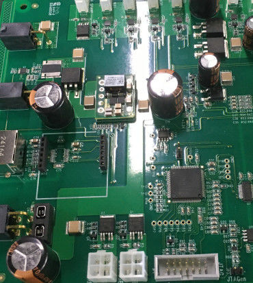 ROHS UL การประกอบ PCB ที่ได้รับการอนุมัติด้วย 4 ชั้นและช่วงอุณหภูมิที่กว้างกว่า -40 °C ถึง 105 °C