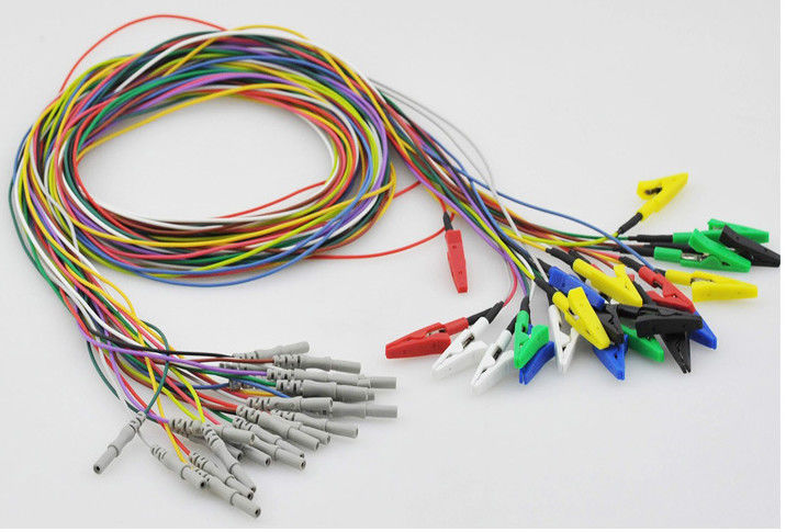 ชุดสายไฟพร้อมสายไฟ AWG26 ทดสอบแรงดันไฟฟ้า 1000 V ความต้านทานลูป 280 mOhm/m