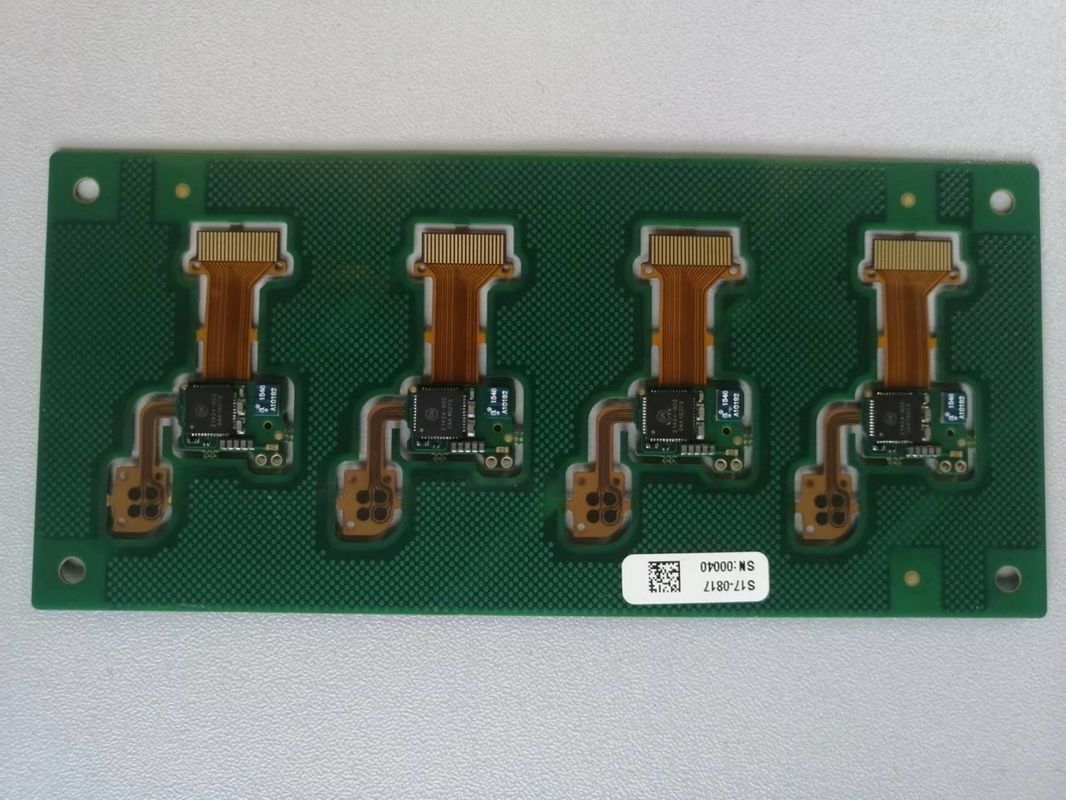 PCB ยืดหยุ่น FPC 4 ชั้น, วัสดุ FR-4 FR1 CEM-1 CEM-3, ออกแบบ PCB FPC แบบกำหนดเอง