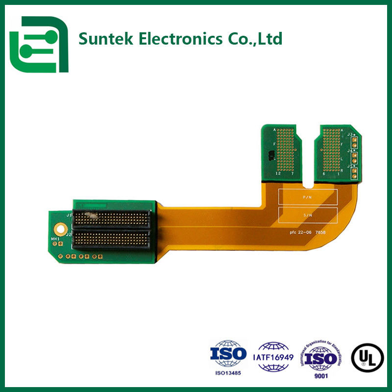 PCB ยืดหยุ่น FPC 4 ชั้น, วัสดุ FR-4 FR1 CEM-1 CEM-3, ออกแบบ PCB FPC แบบกำหนดเอง