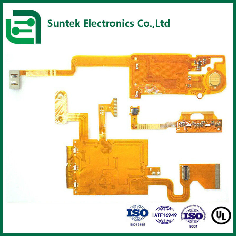 การประกอบ FPC ที่กําหนดเอง สําหรับ PCB แบบยืดหยุ่น ความดันทดสอบ 10-300V ความอดทนความหนาของแผ่น / - 0.13 มม 5 มิล