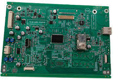 การประกอบ PCB รถยนต์ การเคลือบแบบตรงกับความต้องการของอุตสาหกรรม ขั้นต่ํา 0.1mm ความหนา 0.4-3.4mm