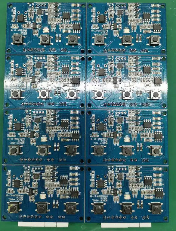 1-20 ชั้น PCB Assembly PCBA กับหน้ากากผสมสีเขียวและความหนาของแผ่นสูงสุด 6.0mm