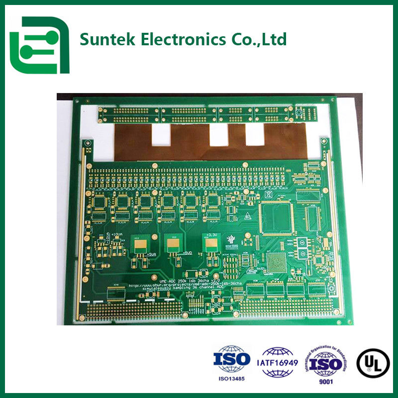 บอร์ด PCB แบบกำหนดเอง Max Layer 38L 1.6 มม. ความหนา 1OZ ทองแดง พร้อม 8L Layer และวัสดุฐาน Getek