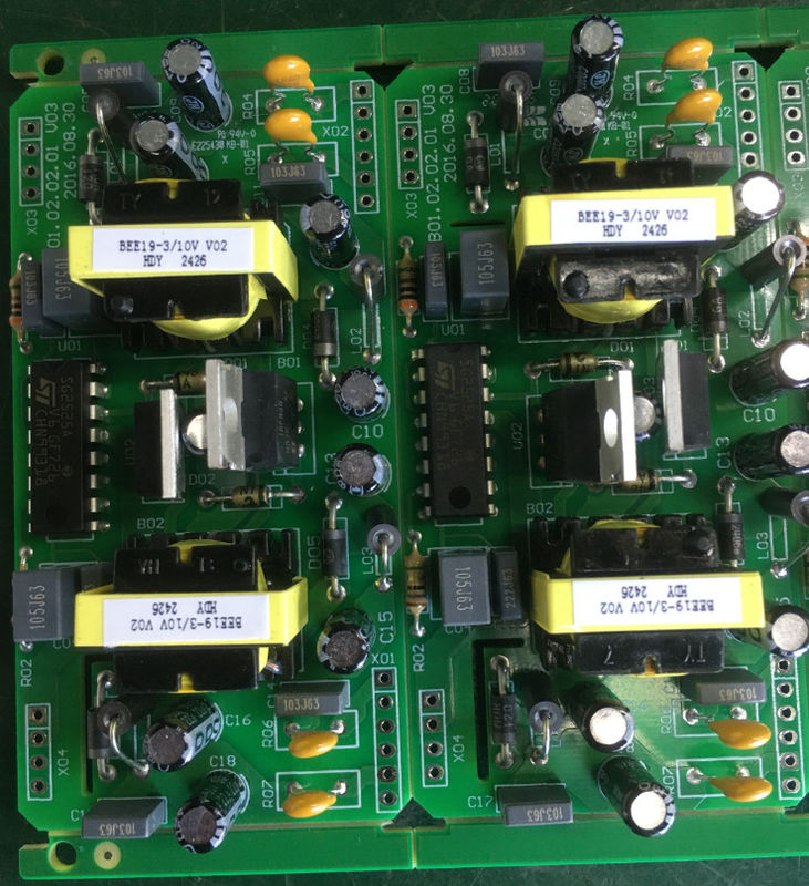 รองรับการปรับแต่งบอร์ดอินเวอร์เตอร์ PCB โซลาร์เซลล์ เพียวไซน์เวฟ อินเวอร์เตอร์ UPS แผงวงจร 5000W PCBA OEM
