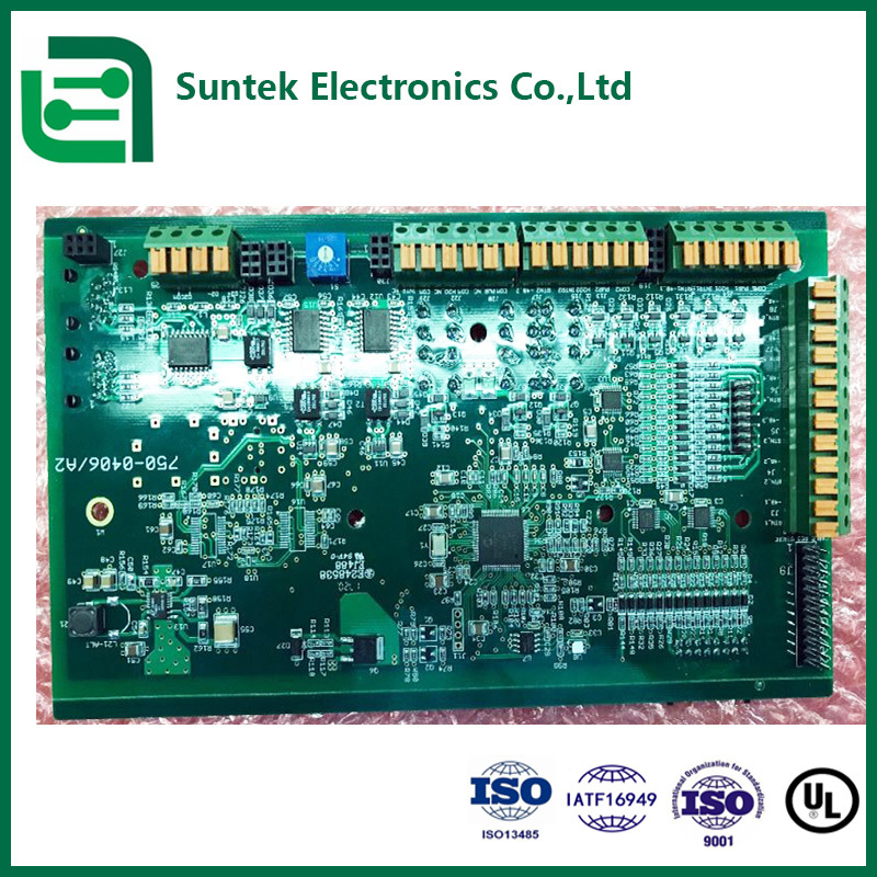 ผู้ผลิตการประกอบ PCBA สำหรับรถยนต์พลังงานใหม่ ทองแดง 0.5-6 ออนซ์ พื้นผิวทองคำ 4mil/4mil