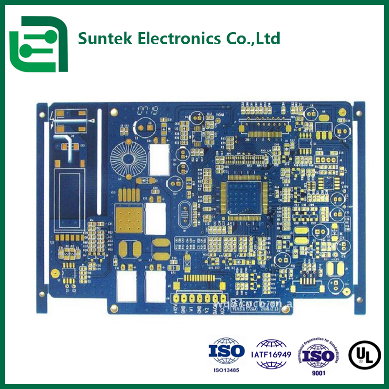 OEM / ODM การประกอบ PCB อะลูมิเนียมหลายชั้น ENIG เป็นไปตามมาตรฐาน RoHS ทดสอบ 100% ด้วย E-Test และ AOI