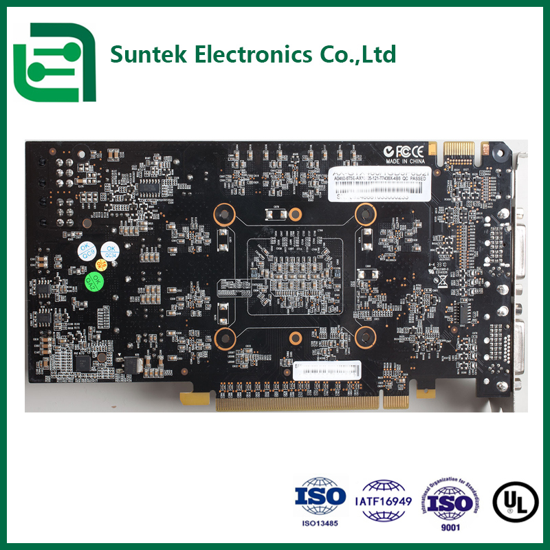 การประกอบ PCB FR4 หลายชั้น ENIG HASL RoHS มาตรฐาน IPC-A-610 พร้อม AOI 100% สำหรับ PCBA อุตสาหกรรม