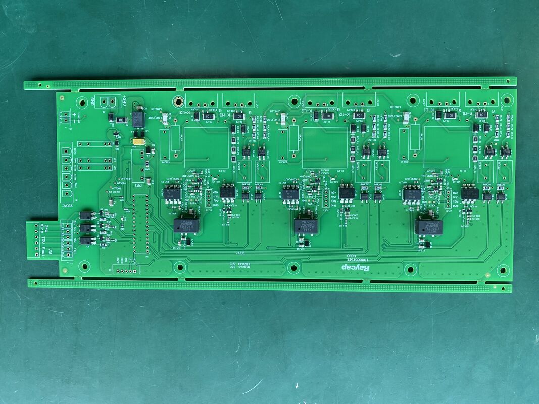 Min Hole Diameter 0.1mm Communication PCB Assembly Designed to Meet ROHS Standards and Board Thickness 0.2 to 6mm for Connectivity