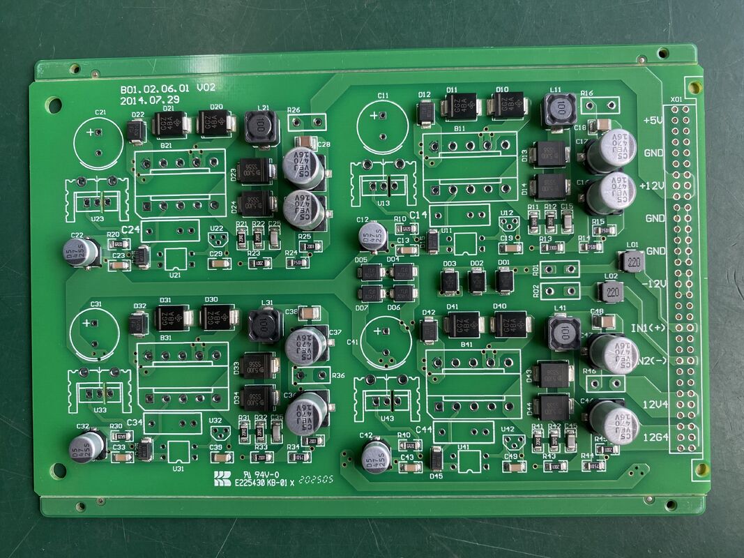 กว้างขวางหลุมขั้นต่ํา 01 มม การสื่อสาร PCB การประกอบ 6 ชั้น Tg170 และ Tg180 สูง ปรับปรุงให้ดีสําหรับอุปกรณ์สื่อสาร