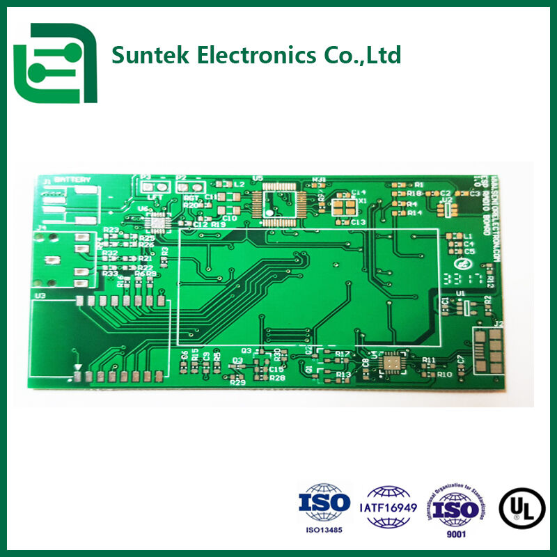 การประกอบ PCB เคลียร์พร้อมกับ 100% E-Test, 1L-32L Layers และ FR4 ((Tg130-Tg180) / Rogers/วัสดุอะลูมิเนียม