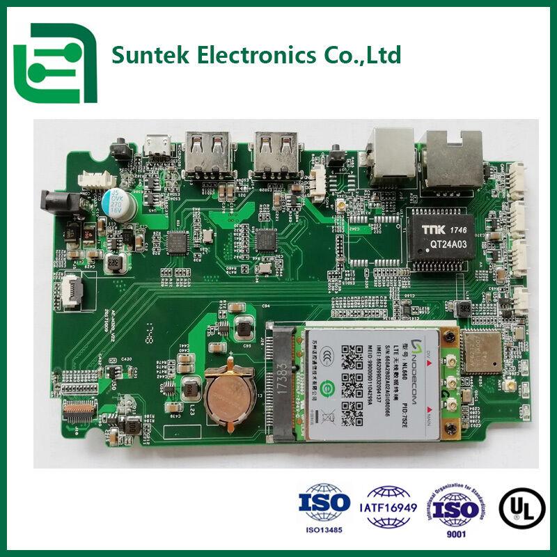 ISO13485 ISO9001 รับรอง 1L-32L ชั้น ความหนาแน่นสูง SMT PCB Assembly สําหรับการใช้งานทางการแพทย์และอุตสาหกรรม