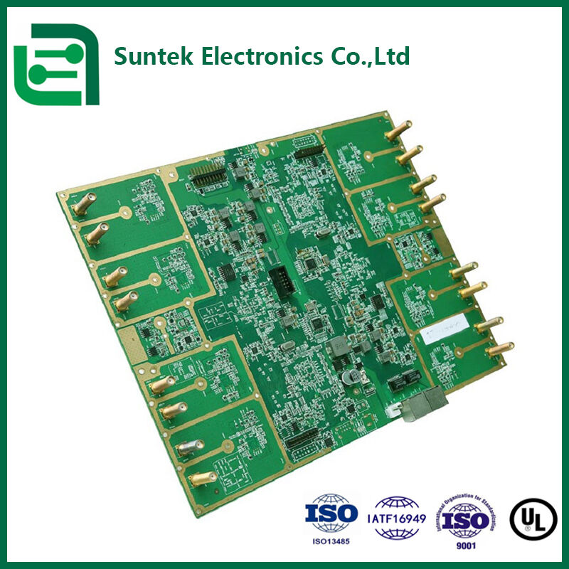 ISO13485 ISO9001 รับรอง 1L-32L ชั้น ความหนาแน่นสูง SMT PCB Assembly สําหรับการใช้งานทางการแพทย์และอุตสาหกรรม