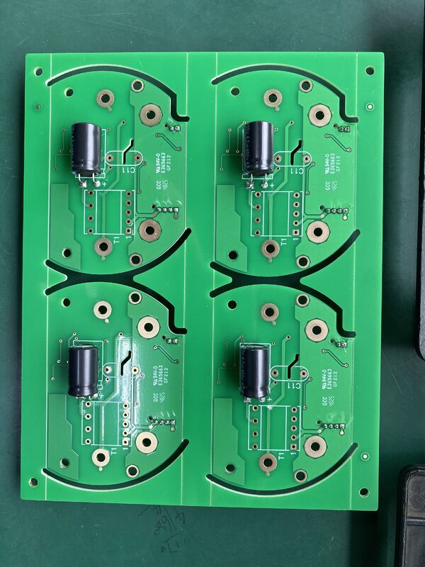 Red Solder Mask Surface Mount Technology Assembly Offering 100 Percent E test for Electronic Device Manufacturing Process