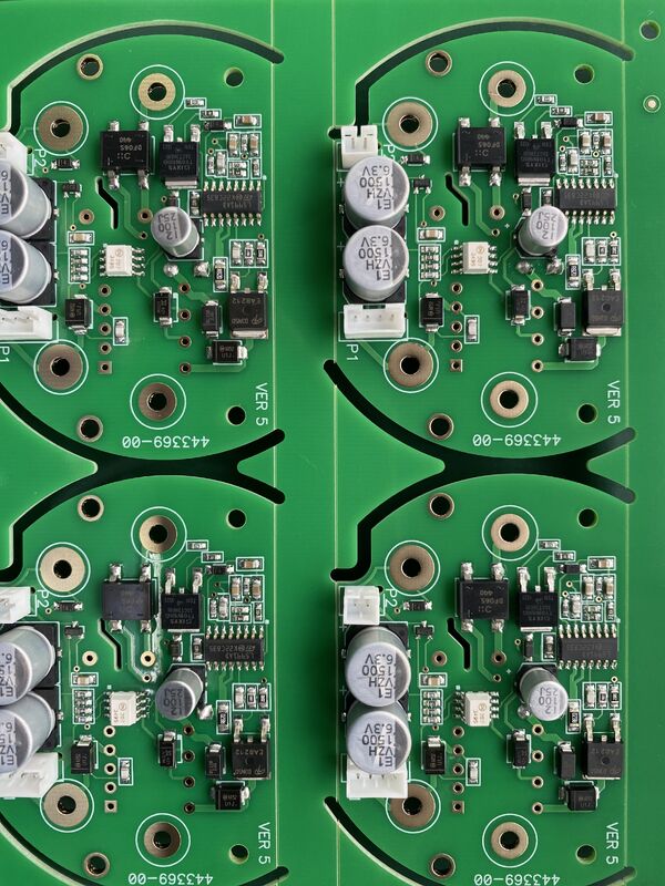 Red Solder Mask Surface Mount Technology Assembly Offering 100 Percent E test for Electronic Device Manufacturing Process