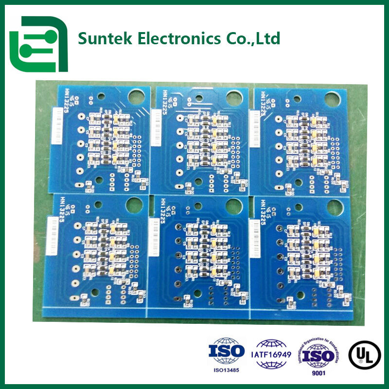 การประกอบ PCB ENIG Immersion Gold 8 ชั้น เกรดรถยนต์ IATF 16949 การผลิต SMT