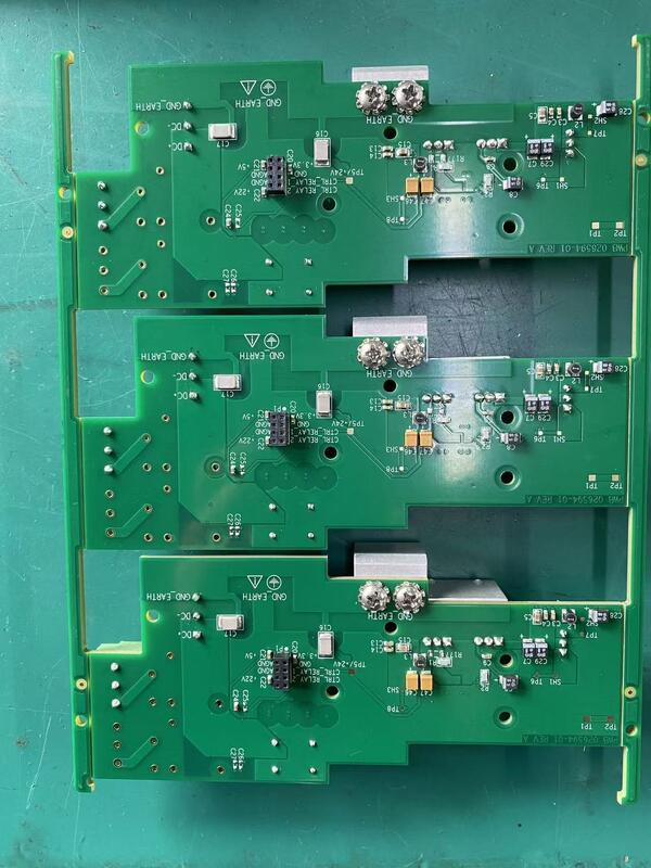 หน้ากากผสมสีเขียว EMS PCBA 400mm 1200mm Max Board Size บริการผลิตแผ่นวงจร