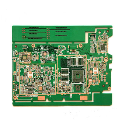 บริษัทผู้ผลิต PCB แบบ Rigid Flex HDI หลายชั้นความหนาแน่นสูง 6 ชั้น ROHS UL SMT PCBA