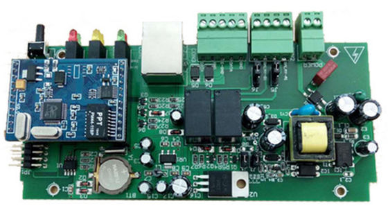 การประกอบ PCB แบบสองด้านผ่านการประกอบรู