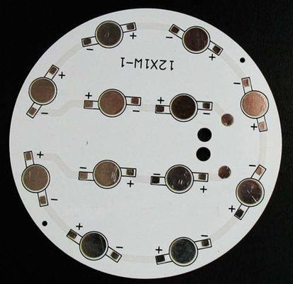 ROHS วัสดุพื้นฐานอลูมิเนียม PCB Board LED SMT Immersion Gold Design การผลิต