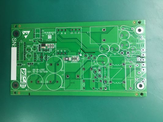 2 ชั้น 2.4 มม ทองแดงหนัก 4OZ PCB แบอร์ดเปลือย ป้องกันพลังงานด้วย HASL FR4 ฟรีหมู