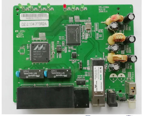 อุตสาหกรรมการผลิต PCBA สำหรับพลังงานขั้นสูง, การประกอบ PCB FR-4 เคลือบทอง