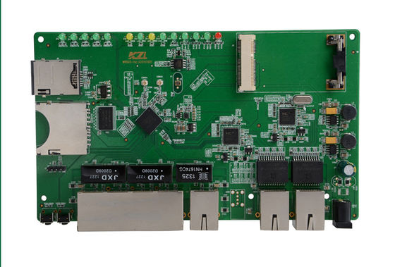 โรงงานประกอบ PCB เทคโนโลยีการติดตั้งผิว BGA AOI X-RAY ROHS UL