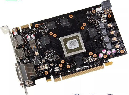 การประกอบ PCB BGA PCB สำหรับยานยนต์ FR-4 ENIG FPC PCB หน้ากากบัดกรีสีเขียว สีฟ้า ร่องรอย 4mil