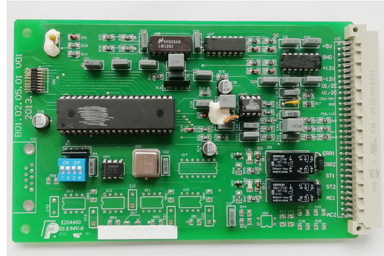 การ์ดวงจรการประกอบ PCB ที่กําหนดเอง Assy การทดสอบไฟฟ้า 100% หน้ากากผสมสีเขียว