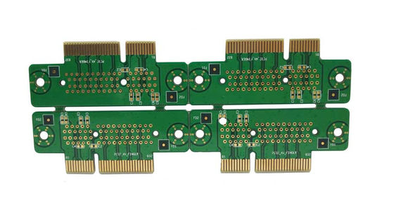 Bga ผ่านรู PCB การประกอบโรงงาน Immersion ทอง ENIG 2U ทองนิ้ว