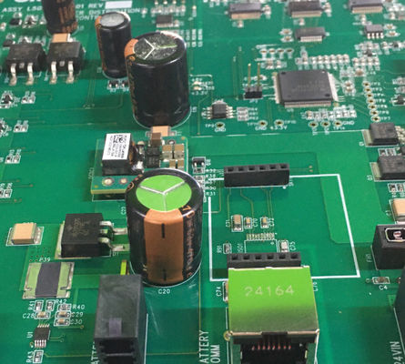 4 ชั้น การประกอบแผ่นวงจรพิมพ์สําหรับอุตสาหกรรม ICT และการทดสอบการทํางาน