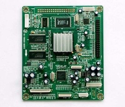 ชุดประกอบ PCB ควบคุมอุตสาหกรรมแบบซิลค์สกรีนสีขาวสำหรับผลิตชิ้นส่วนอิเล็กทรอนิกส์ยานยนต์